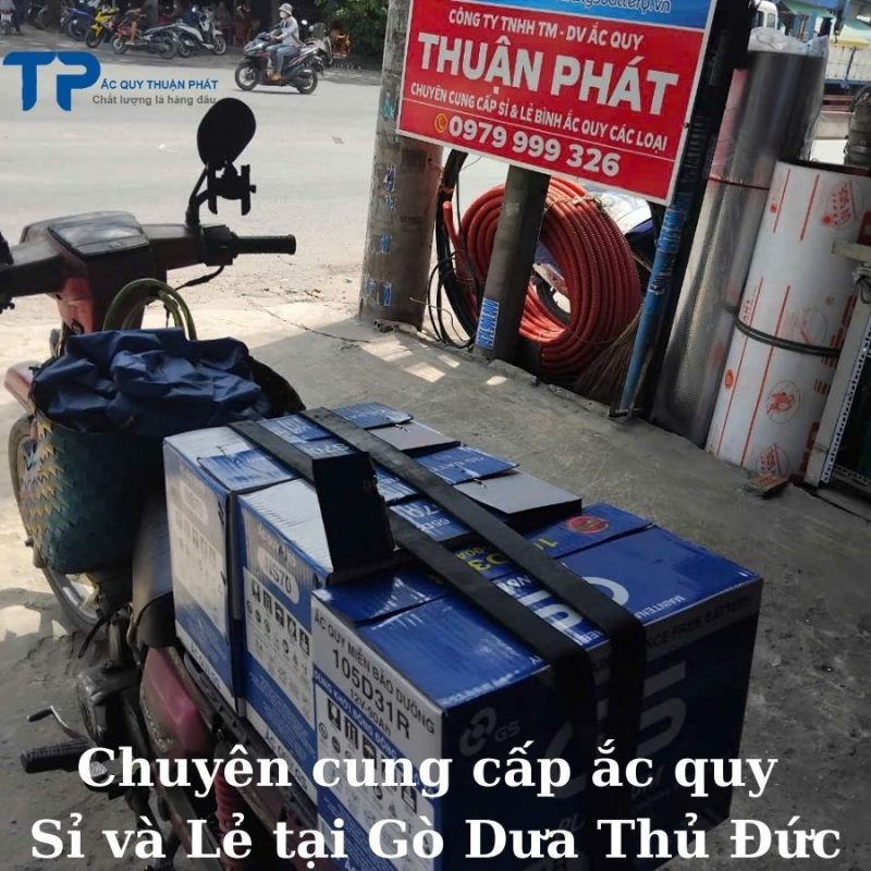 Chuyên cung cấp ắc quy Sỉ và Lẻ tại Gò Dưa Thủ Đức