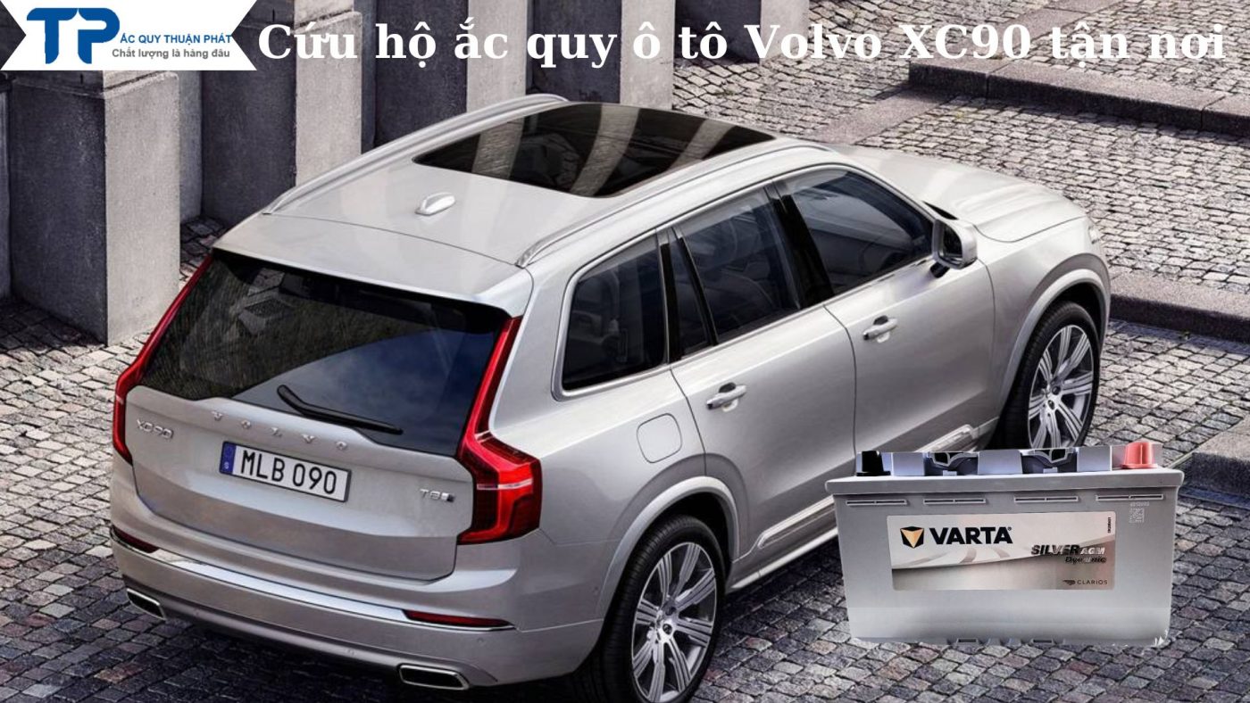 Cứu hộ ắc quy ô tô Volvo XC90 tận nơi