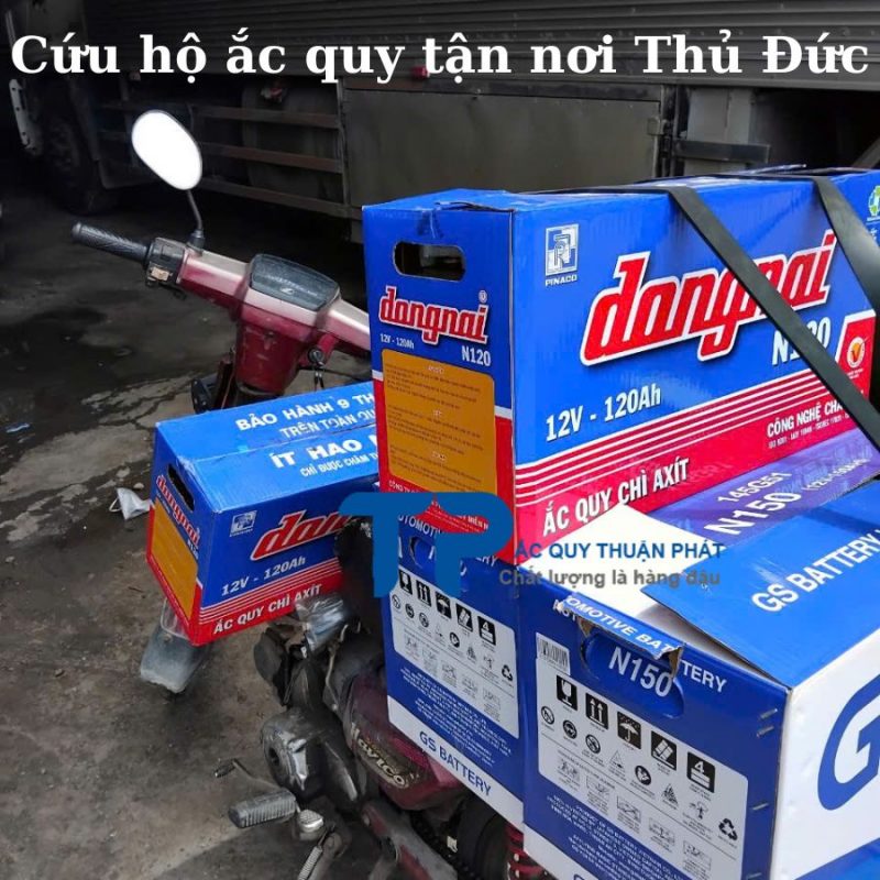 Cứu hộ ắc quy tận nơi Thủ Đức