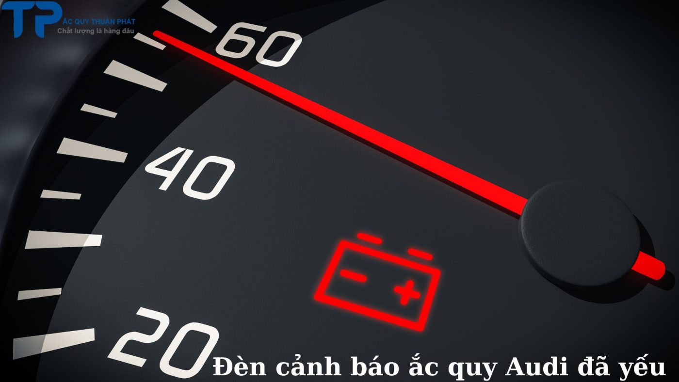 Đèn cảnh báo ắc quy Audi đã yếu