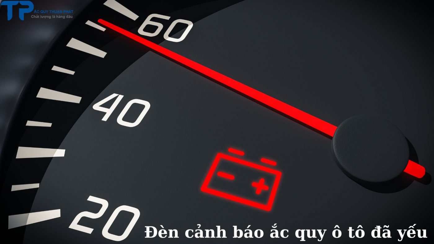 Đèn cảnh báo ắc quy ô tô đã yếu