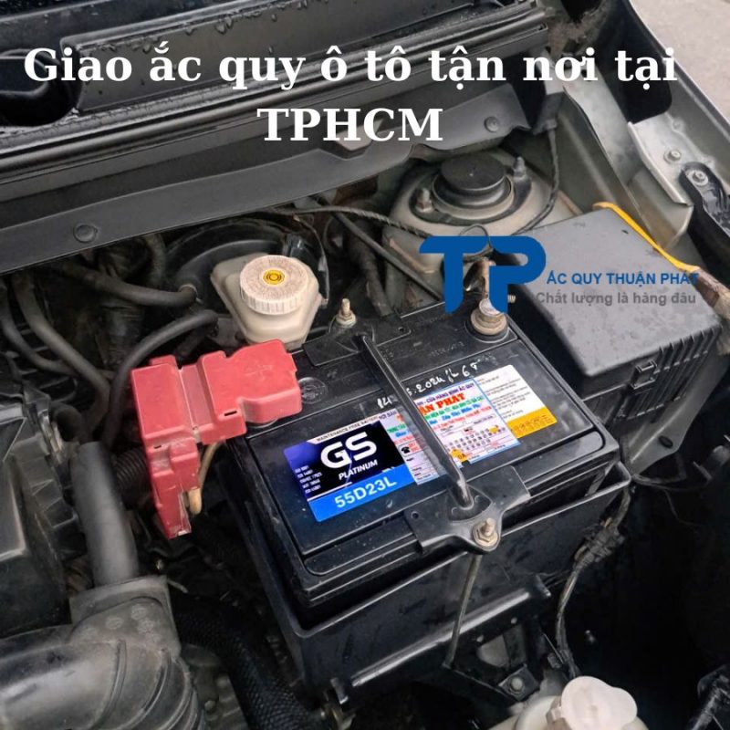 Giao ắc quy ô tô tận nơi tại TPHCM