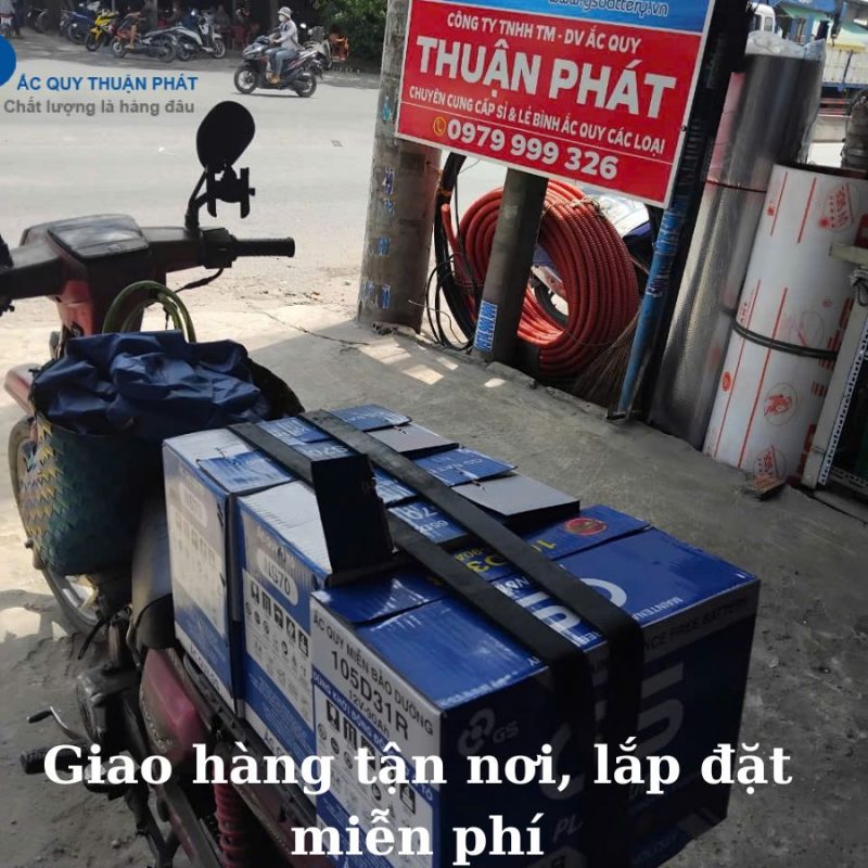 Giao hàng tận nơi, lắp đặt miễn phí tại Quận 8