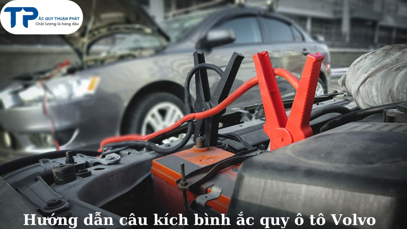 Hướng dẫn câu kích bình ắc quy ô tô Volvo