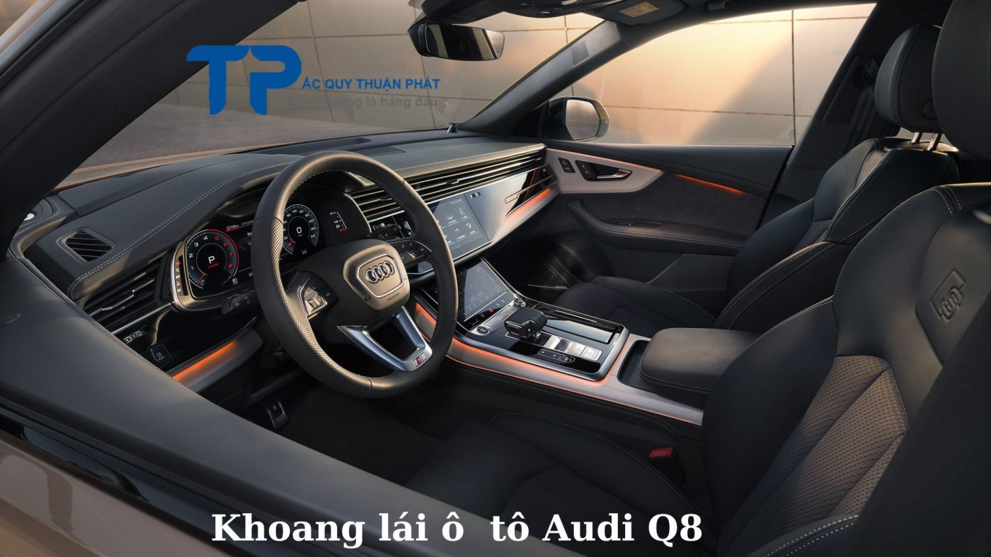 Khoang lái ô tô Audi Q8