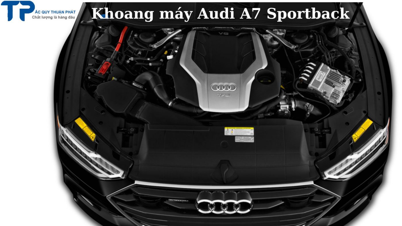 Khoang máy Audi A7 Sportback