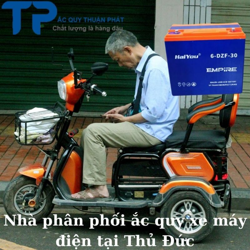 Nhà phân phối ắc quy xe máy điện tại Thủ Đức