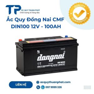 Ắc quy Đồng Nai CMF DIN100 12V - 100AH;