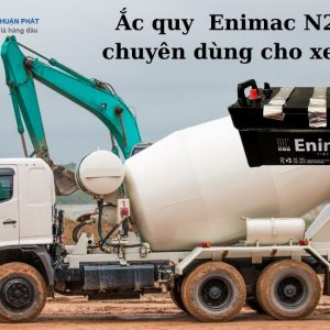 Ắc quy Enimac chuyên dùng cho xe bồn