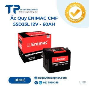 Ắc quy ENIMAC CMF 55D23L 12V - 60AH;