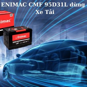 Ắc quy ENIMAC CMF 95D31L dùng cho xe ô tô, xe tải