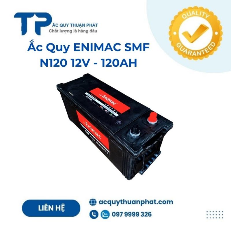 Ắc quy Enimac SMF N120 12V - 120AH