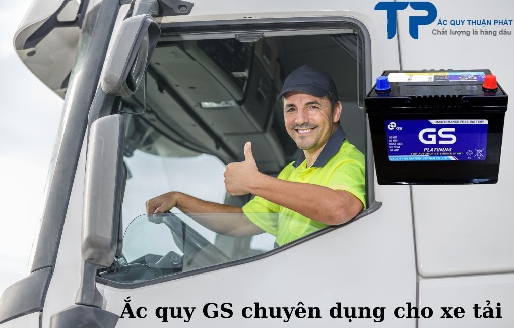 Ắc quy GS chuyên dùng cho xe tải Hino 700