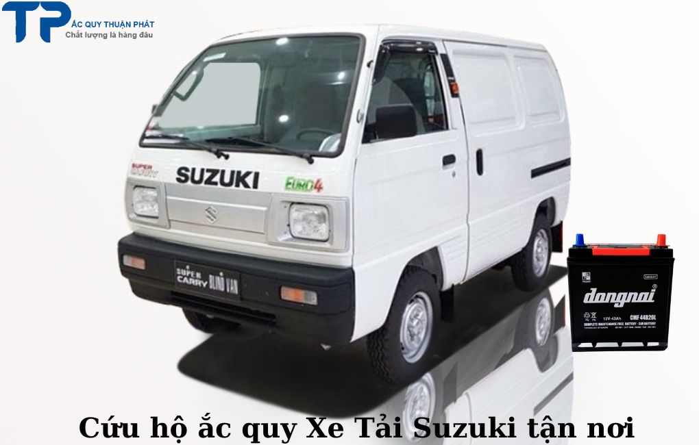 Cứu hộ ắc quy Xe Tải Suzuki tận nơi