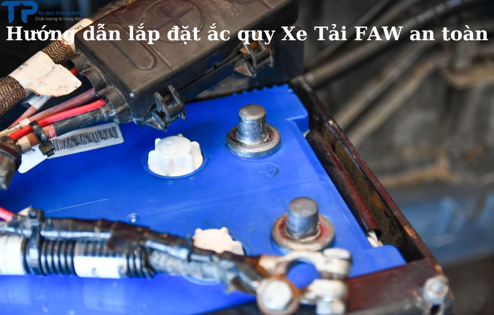 Hướng dẫn lắp đặt ắc quy Xe Tải FAW an toàn