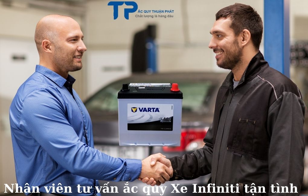 Nhân viên tư vấn ắc quy Xe Infiniti tận tình