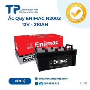 Ắc quy ENIMAC N200Z 12V - 210AH;