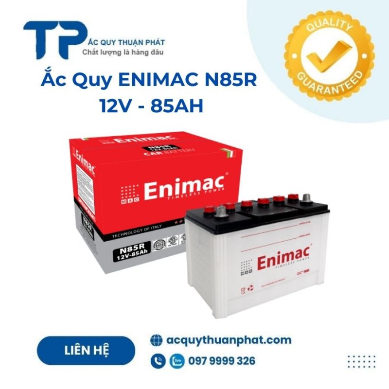 Ắc quy ENIMAC N85R 12V - 85AH;