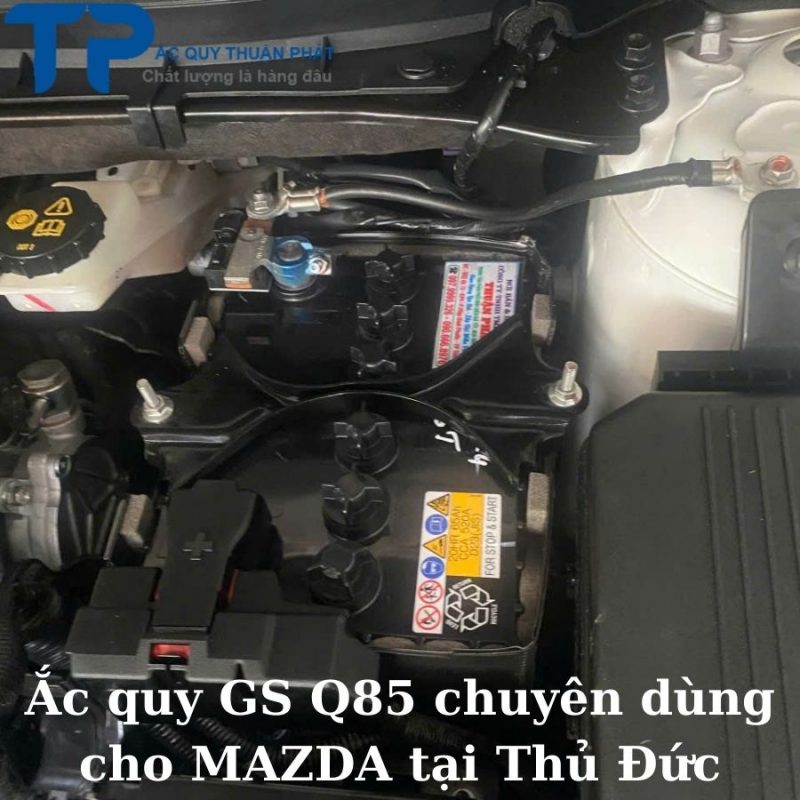 Ắc quy GS Q85 chuyên dùng cho MAZDA tại Thủ Đức