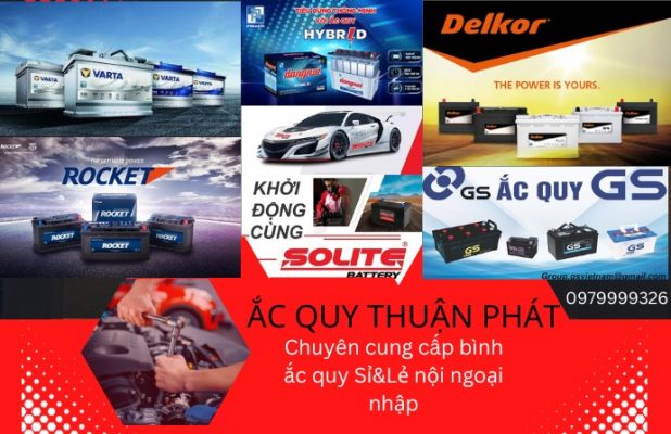 Ắc Quy Thuận An Bình Dương Ắc quy Thuận Phát;