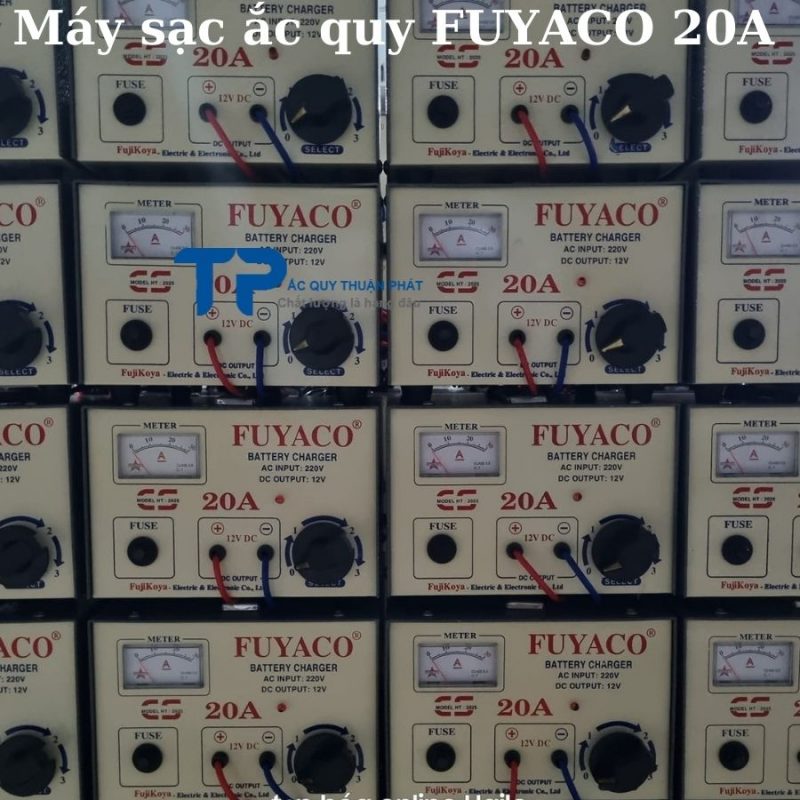 Chuyên cung cấp máy sạc ắc quy FUYACO 20A