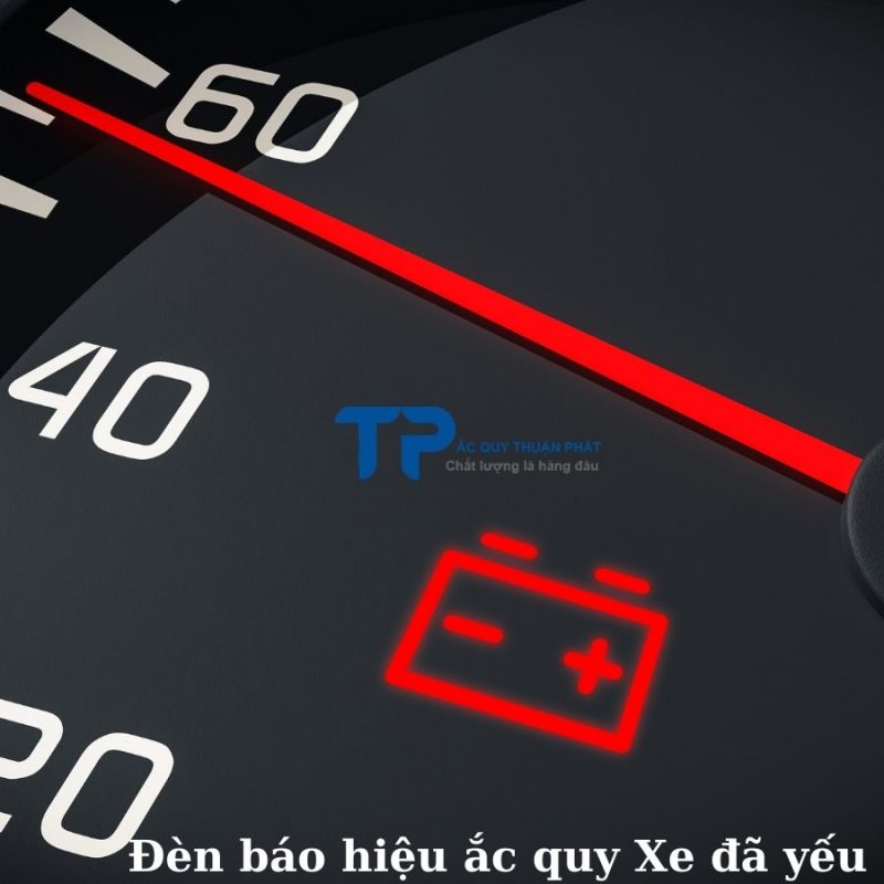 Đèn cảnh báo ắc quy Xe đã yếu