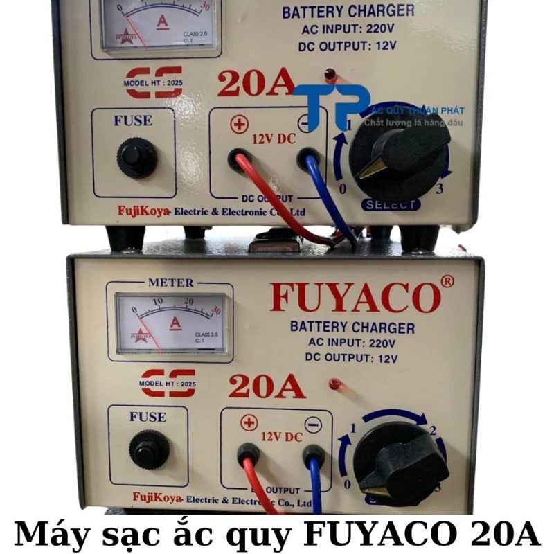 Máy sạc ắc quy FUYACO 20A