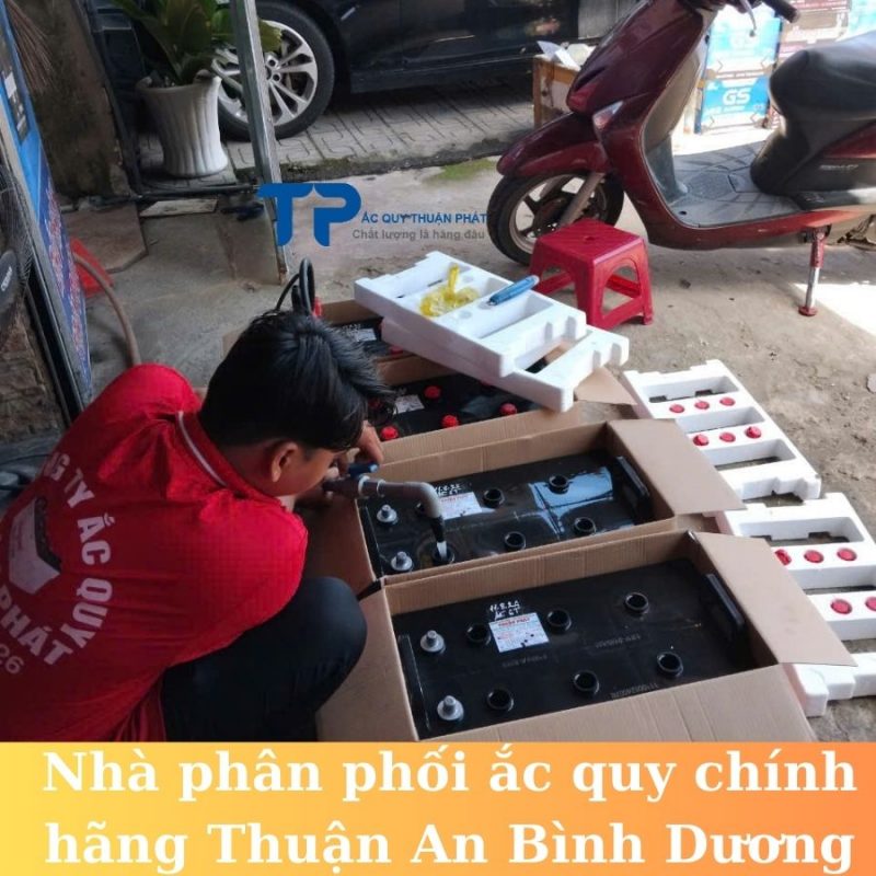 Nhà phân phối ắc quy chính hãng Thuận An Bình Dương