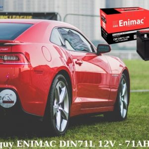 Thay ắc quy ENIMAC Din71L 12V - 71AH cho ô tô