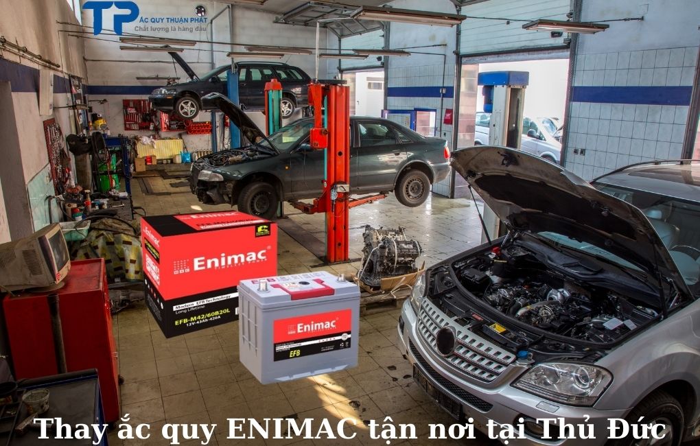 Thay ắc quy ENIMAC tận nơi tại Thủ Đức