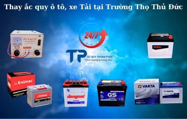 Đại lý ắc quy tại Trường Thọ Thủ Đức;