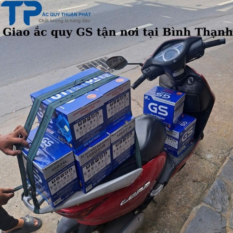 Giao ắc quy GS tận nơi tại Bình Thạnh