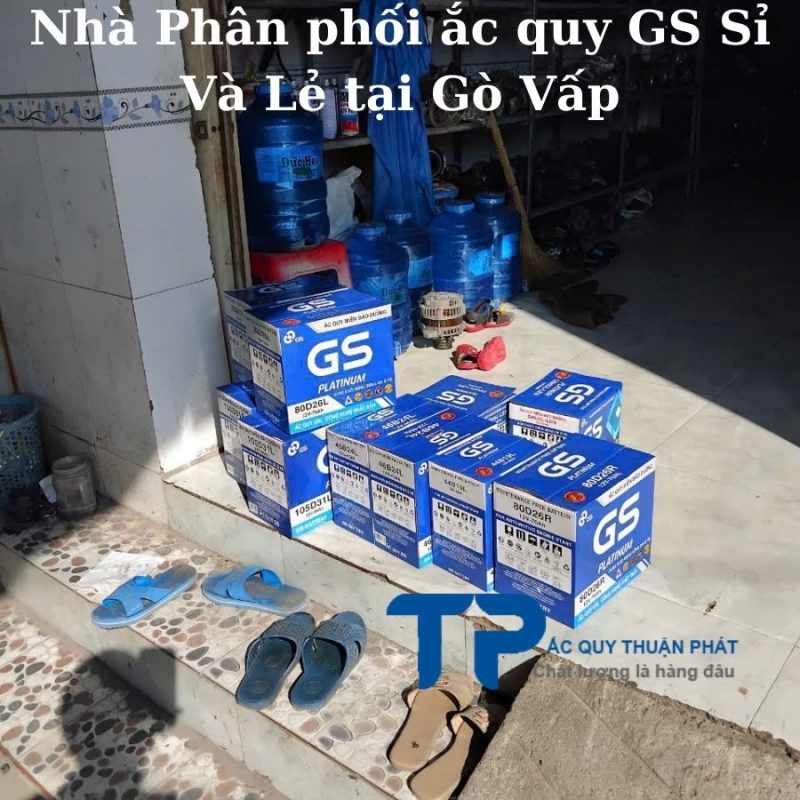 Nhà phân phối ắc quy GS Sỉ và Lẻ tại Gò Vấp