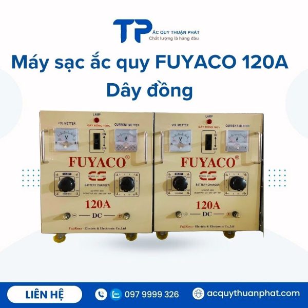 Đại lý máy sạc Fuyaco tại TPHCM