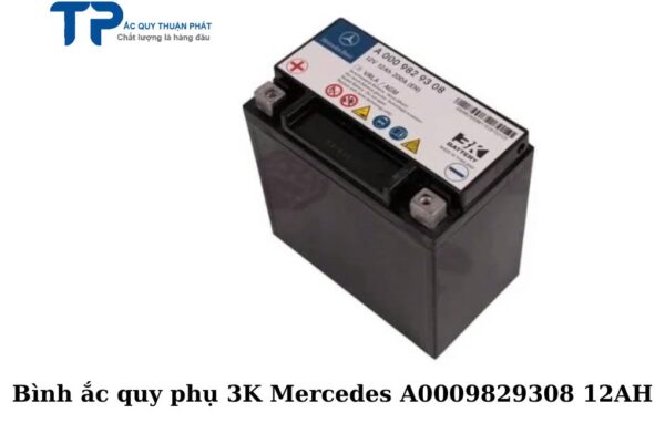 Ắc quy phụ 3K mercedes A0009329308 12AH