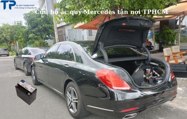 Cứu hộ ắc quy Mercedes tận nơi