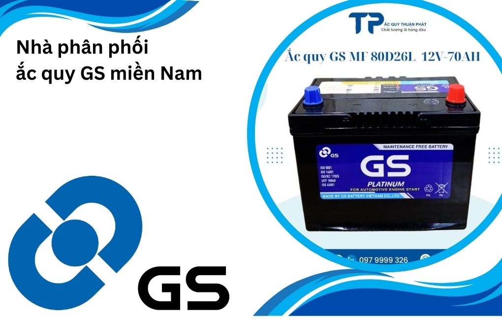 Nhà phân phối ắc quy GS miền Nam