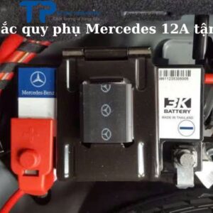 Thay ắc quy phụ Mercedes 12AH tận nơi