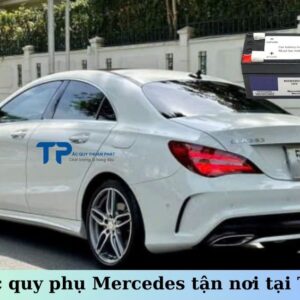 Thay ắc quy phụ Mercedes Benz tận nơi tại TPHCM