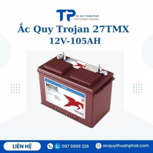 Ắc quy Trojan 27TMX 12V - 105AH chính hãng