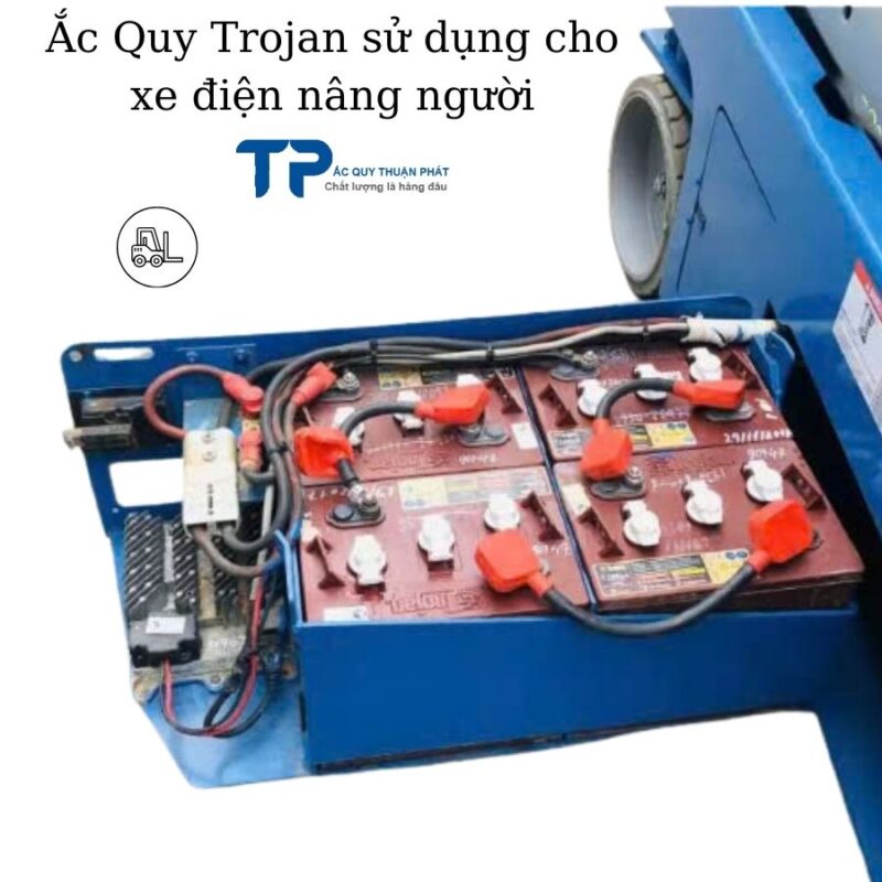 Ắc Quy Trojan sử dụng cho xe nâng người