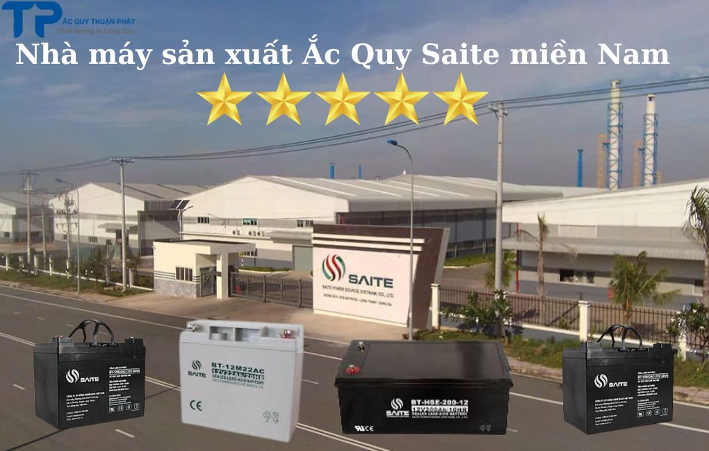 Thương hiệu Ắc Quy Saite số 1 Việt Nam