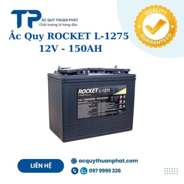 Ắc Quy Rocket L-1275 12V - 150AH