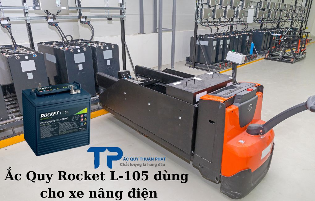 Ắc Quy Rocket L-105 dùng cho xe nâng điện