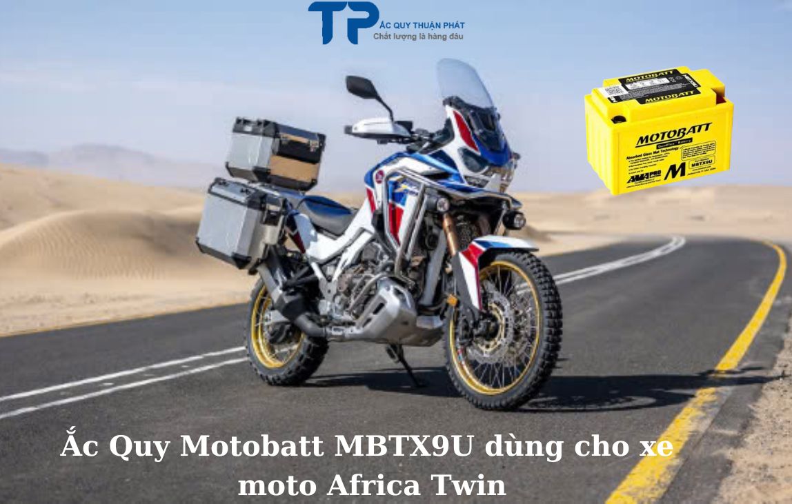 Ắc Quy Motobatt MBTX9U dùng cho Mô tô Africa Twin