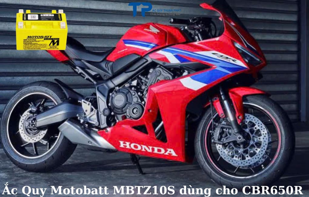 Ắc quy Motobatt MBTZ10S dùng cho CBR650R