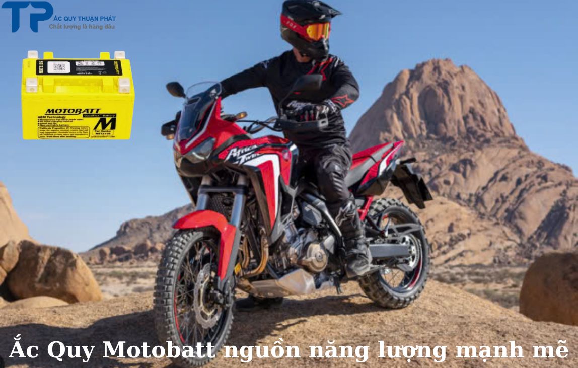 Ắc quy Motobatt nguồn năng lượng mạnh mẽ