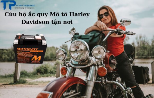 Cứu hộ ắc quy Mô tô Harley Davidson tận nơi