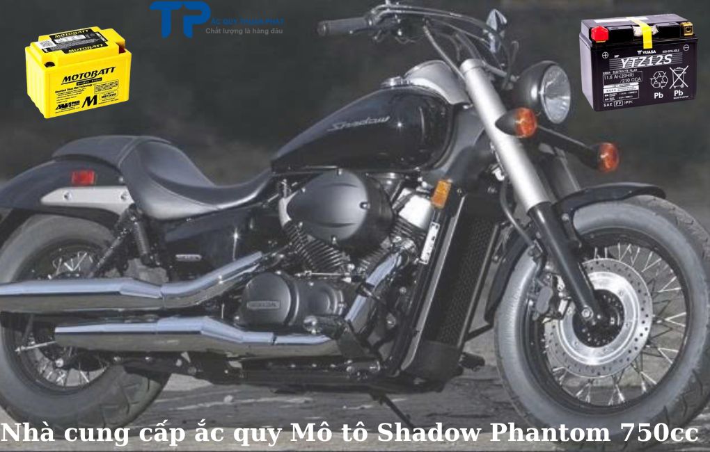 Nhà cung cấp ắc quy Mô tô Shadow Phantom 750cc
