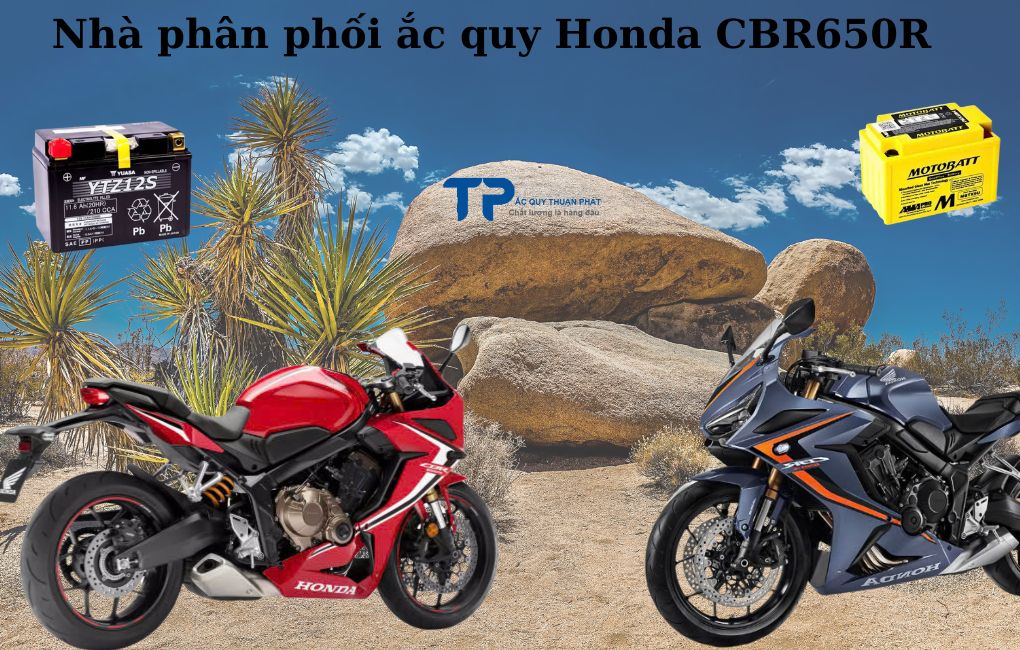 Nhà phân phối ắc quy Honda CBR650R